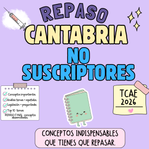 Repaso Cantabria 2026 - No suscriptores